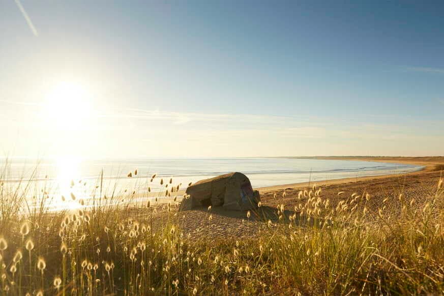 Bunker et dune de Kerminihy