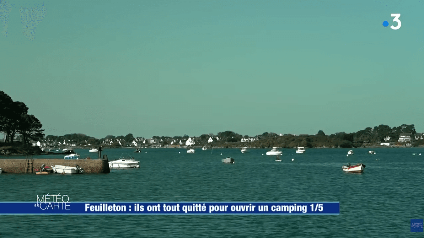 Météo à la carte report: Laurence's life change at Le Moulin des Oies Campsite