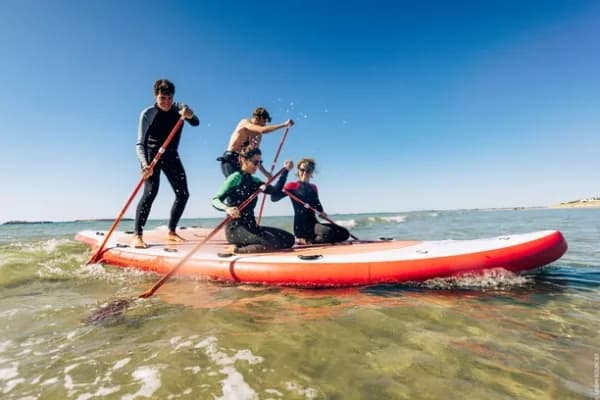 Photo of paddleboarding