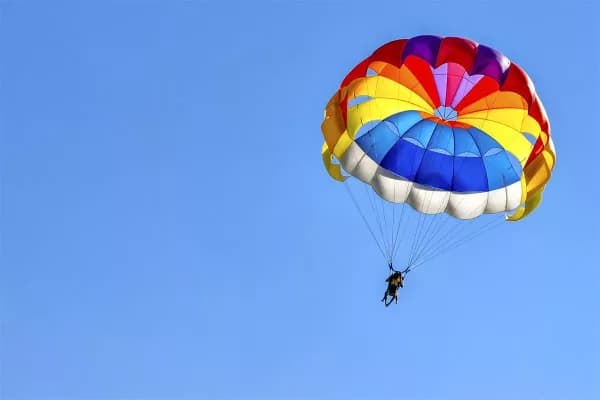 Photo de saut en parachute